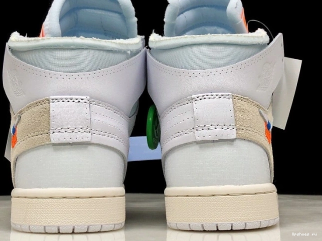 High 1 Retro  Air AQ0818-100 Jordan O-W White 0301